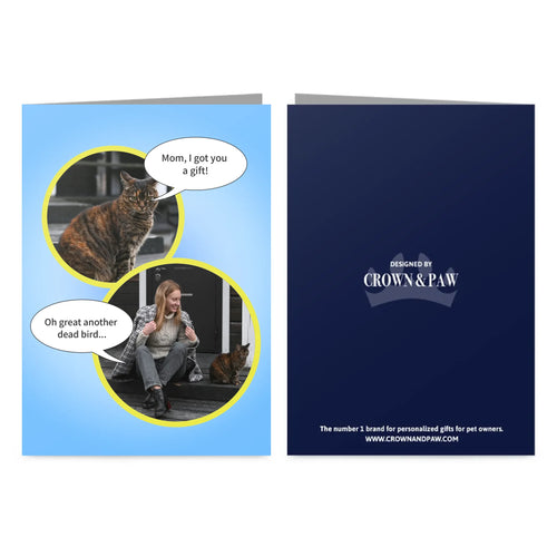 Greetings Card 5x7 Vertical BACK&FRONT Blank Mock Up