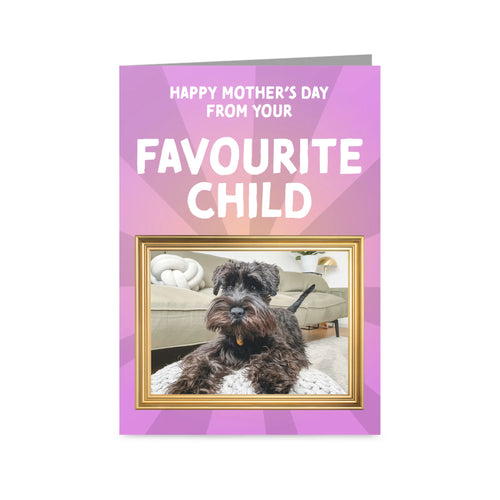 Greetings Card 5 X 7 Vertical FRONT Blank Mock Up