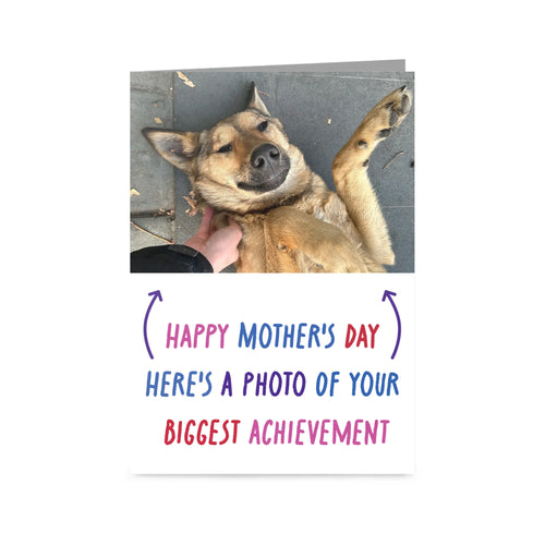 Greetings Card 5 X 7 Vertical FRONT Blank Mock Up