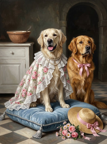 Custom Gallery Quality Pet Portrait