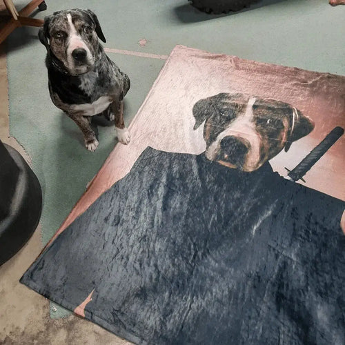 Crown and Paw - Blanket The Ninja - Custom Pet Blanket