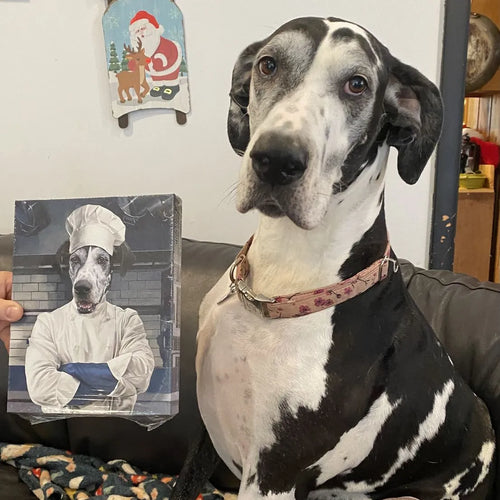 The Chef - Custom Pet Canvas