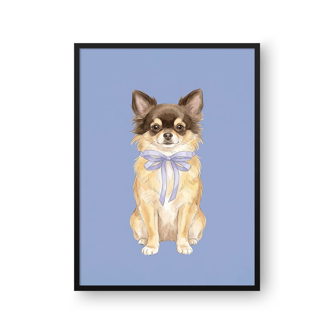 Bow Tied Pet Portrait