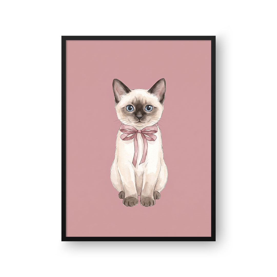 Bow Tied Pet Portrait