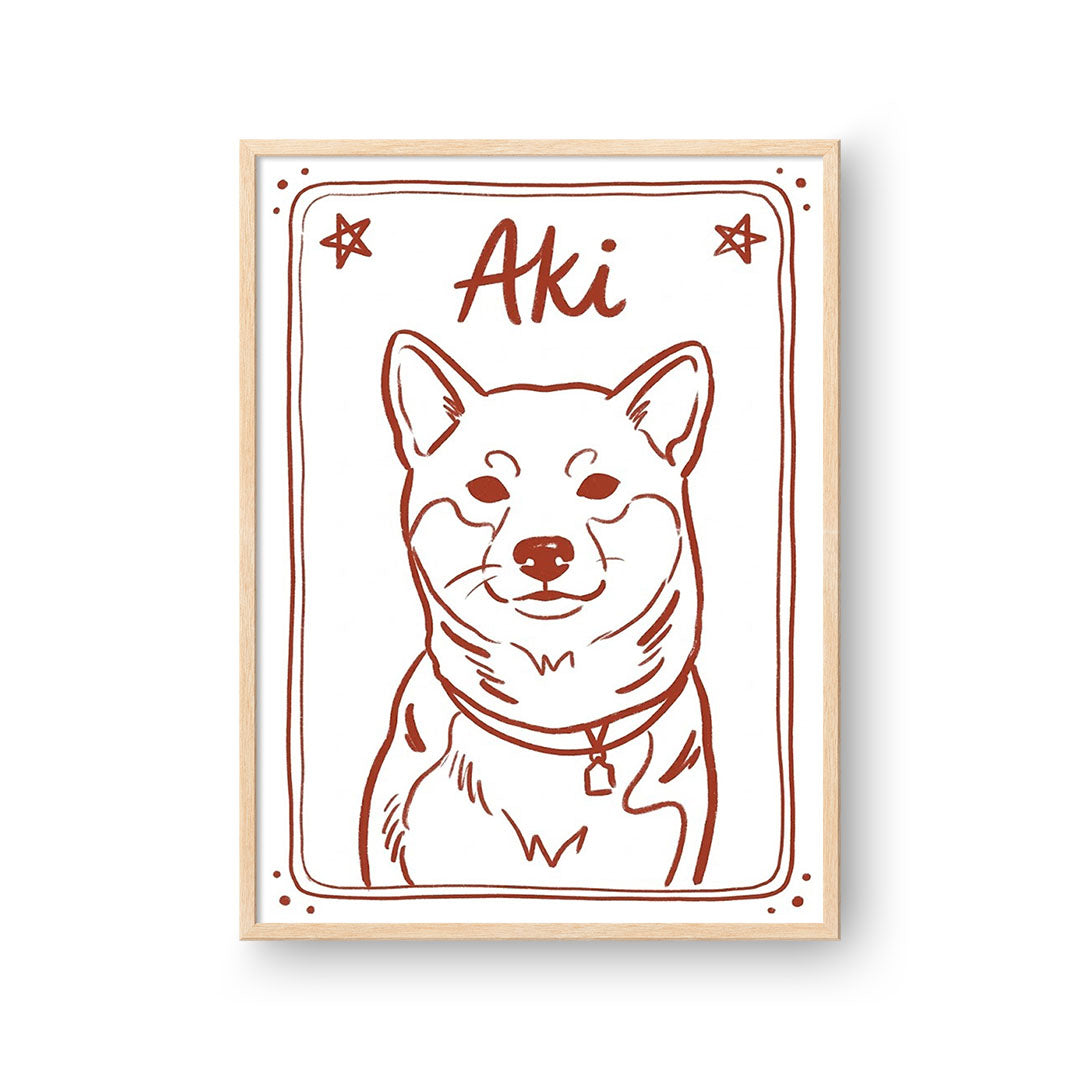Mystical Doodle Pet Portrait