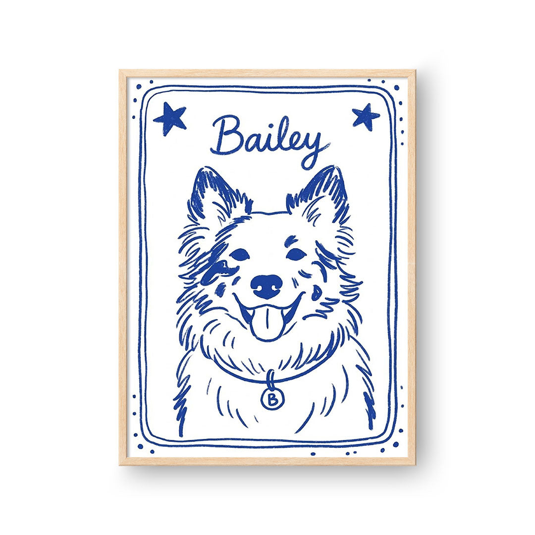 Mystical Doodle Pet Portrait