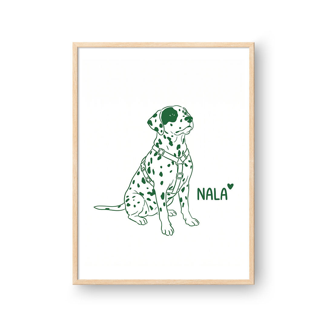 Minimalist Pet Portrait