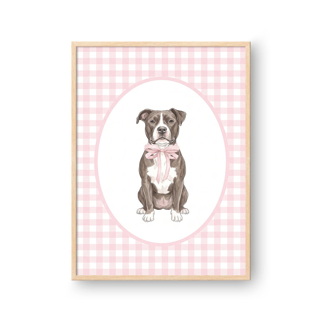 Bow Tied Pet Portrait