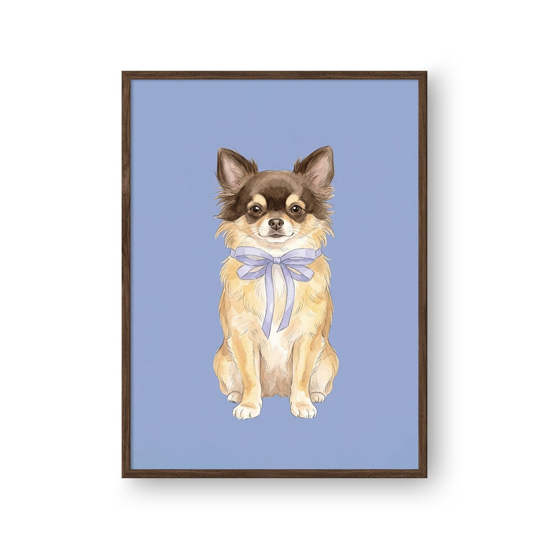 Bow Tied Pet Portrait