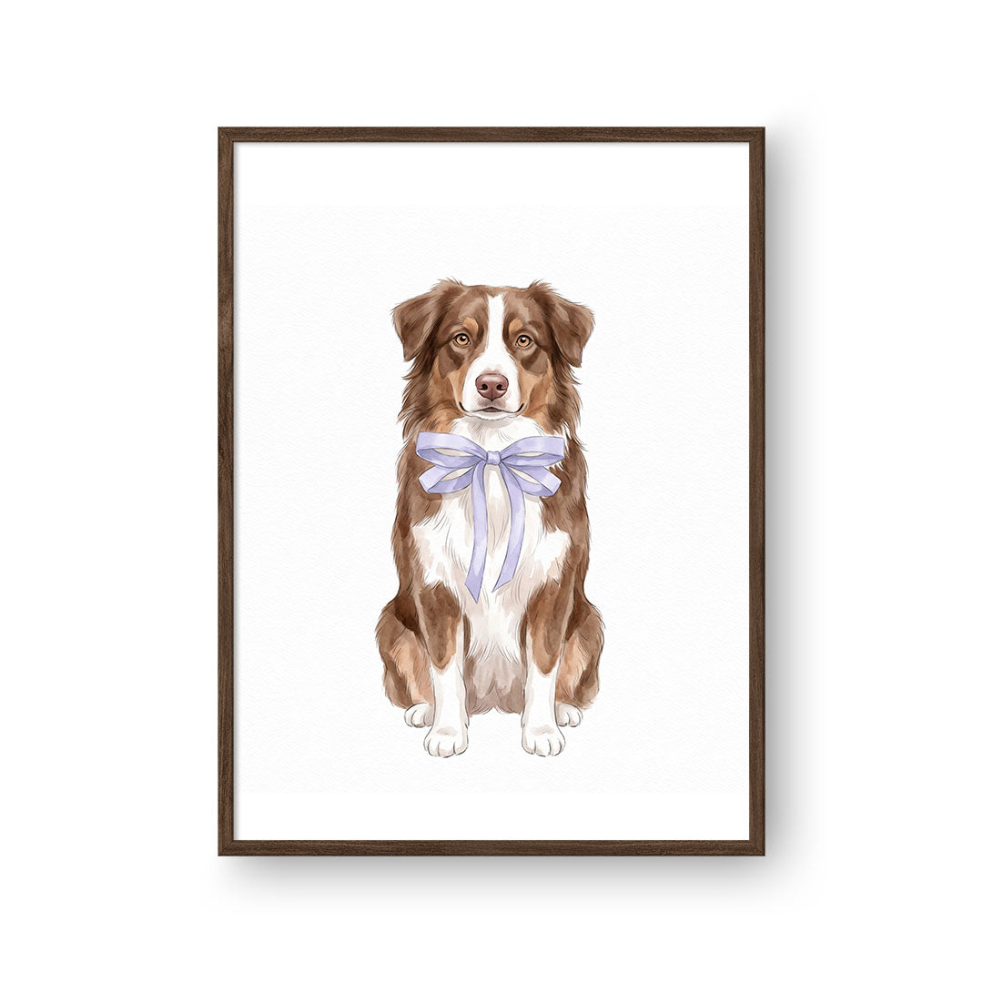 Bow Tied Pet Portrait