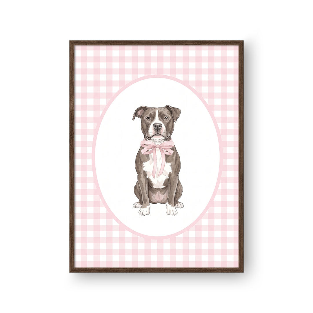 Bow Tied Pet Portrait