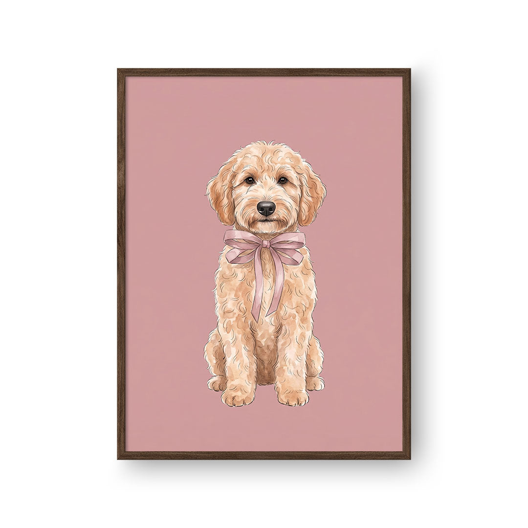 Bow Tied Pet Portrait