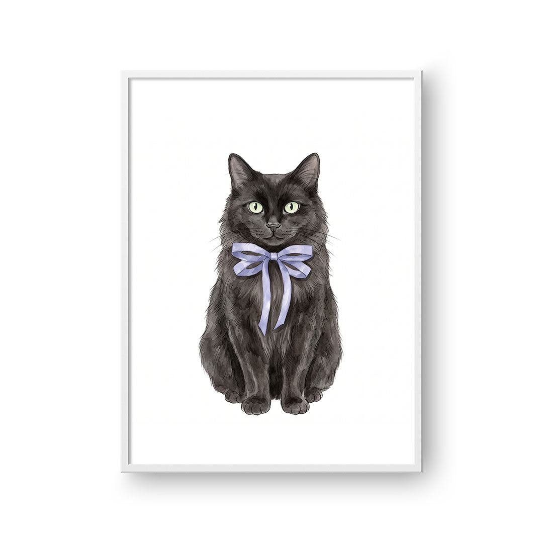 Bow Tied Pet Portrait