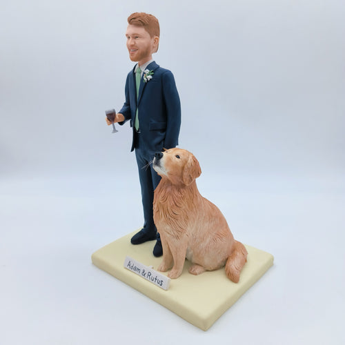 Custom Hand Sculptured Clay Pet Figurine