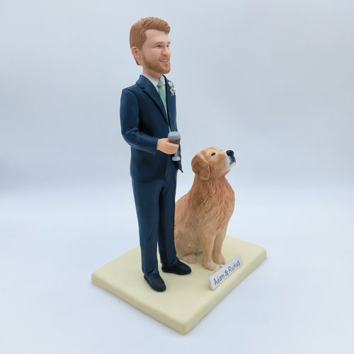 Custom Hand Sculptured Clay Pet Figurine