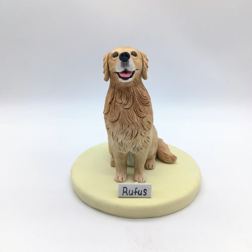 Custom Hand Sculptured Clay Pet Figurine