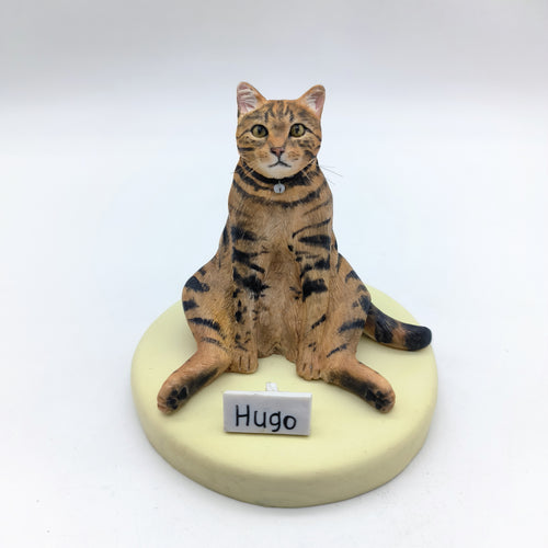 Custom Hand Sculptured Clay Pet Figurine