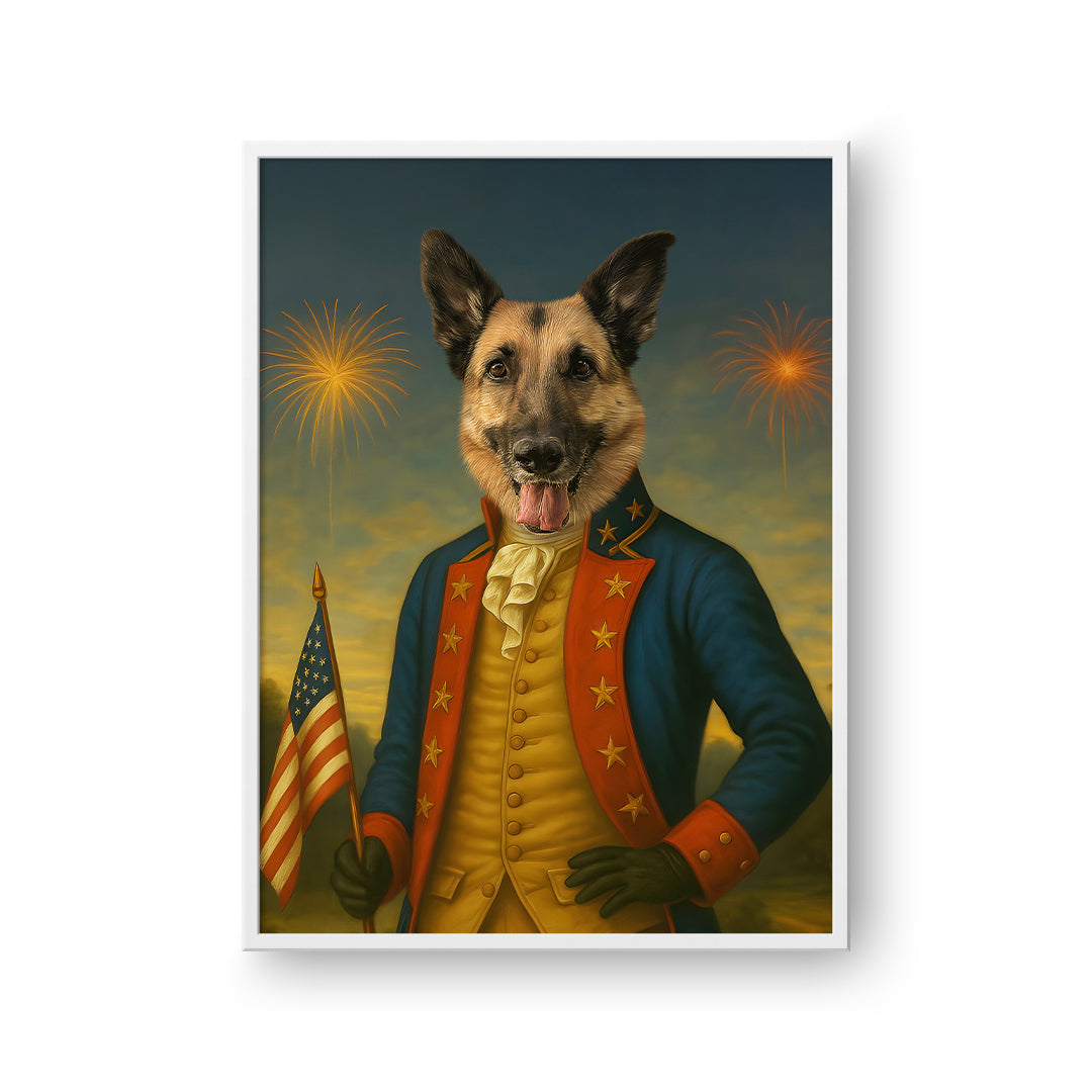 The 4th of July - Custom Pet Poster