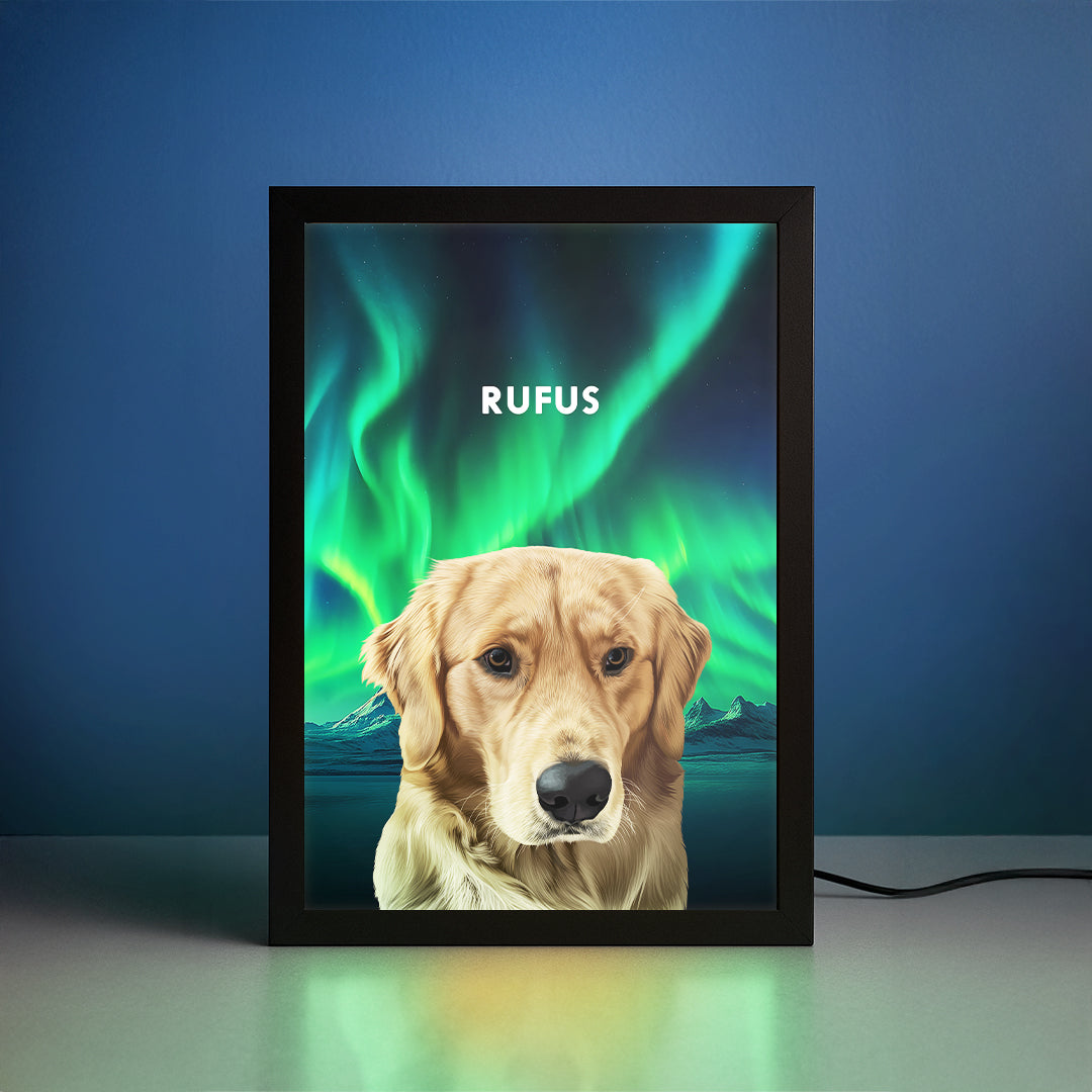 Night Light LED Pet Portrait - One Pet