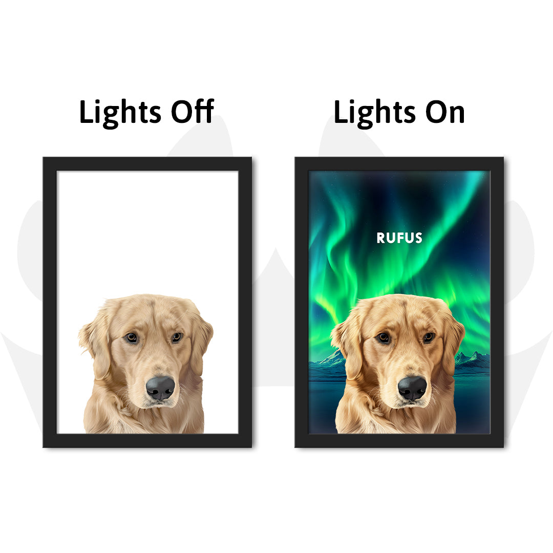 Night Light LED Pet Portrait - One Pet