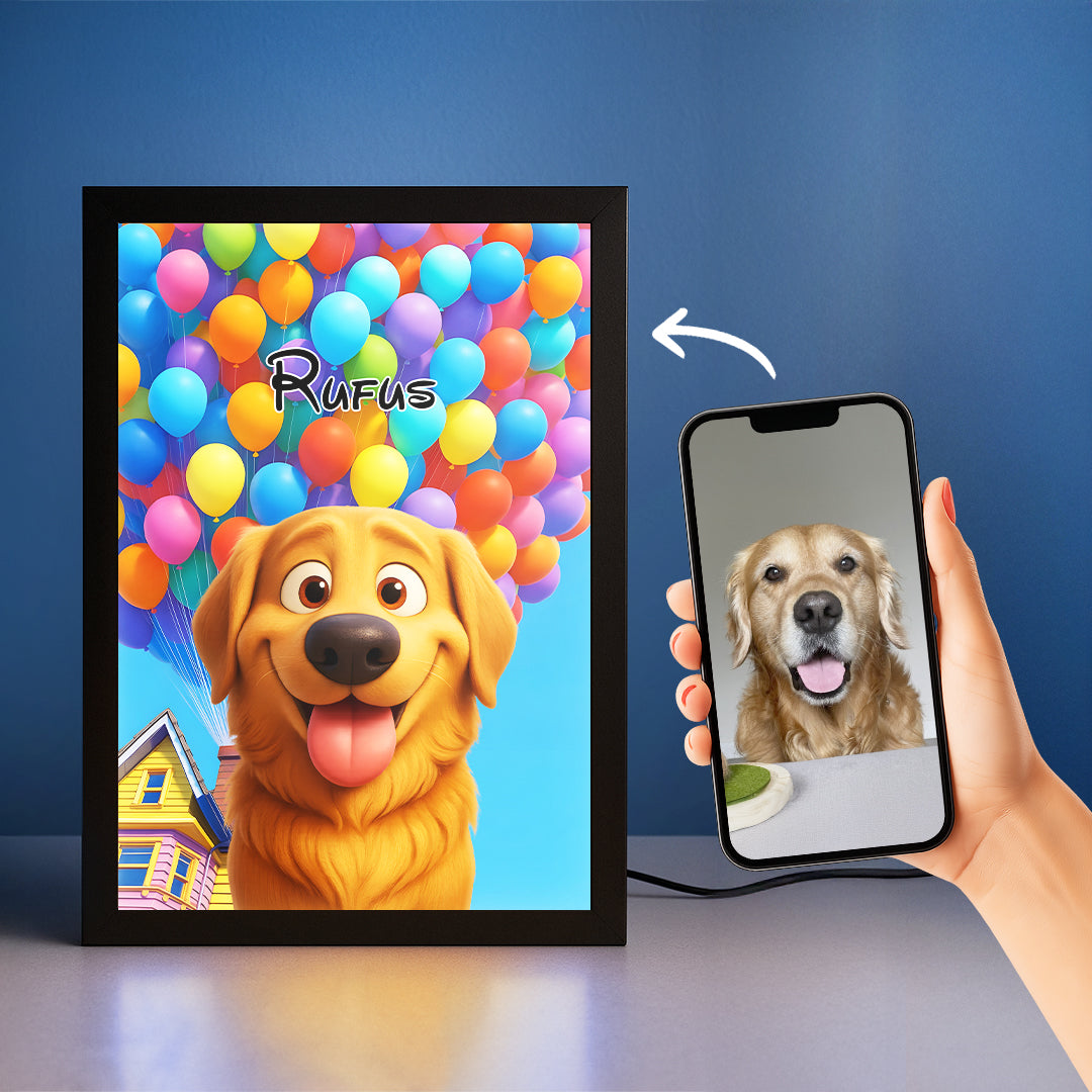 Magical Pet Portrait LED Night Light