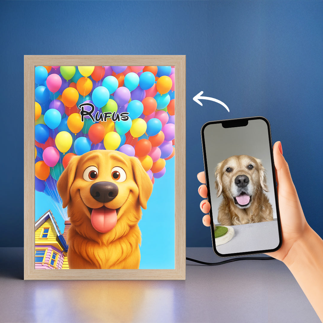 Magical Pet Portrait LED Night Light