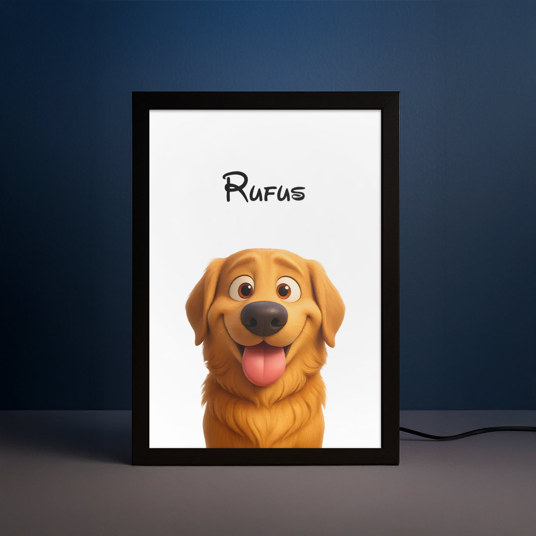 Magical Pet Portrait LED Night Light