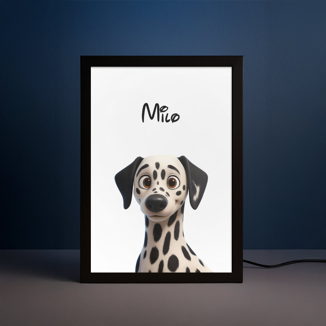 Magical Pet Portrait LED Night Light