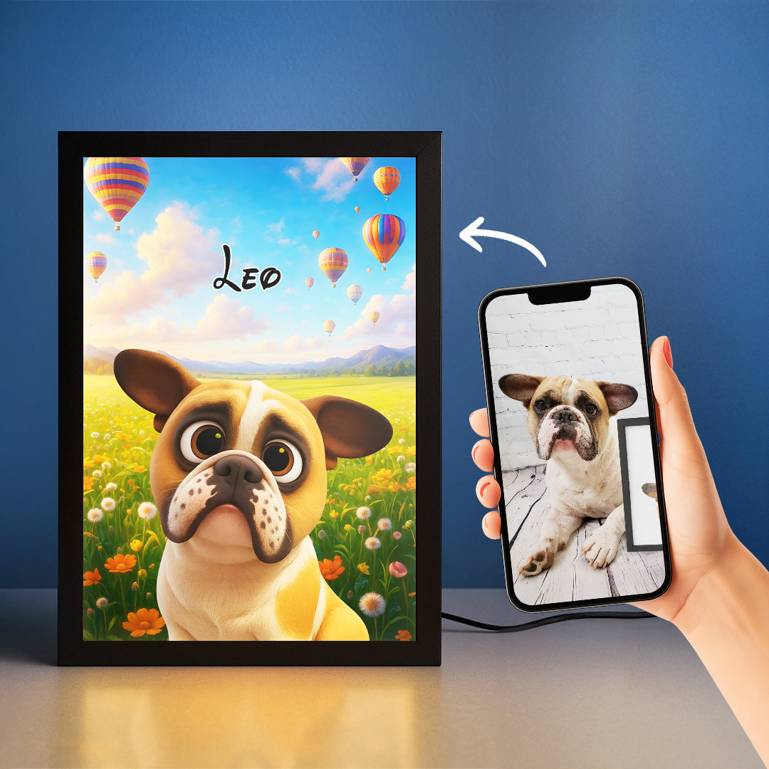 Magical Pet Portrait LED Night Light