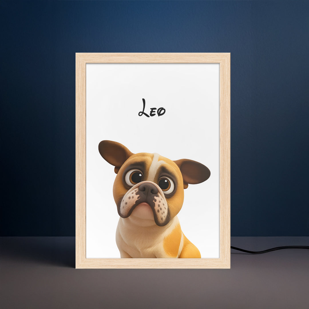 Magical Pet Portrait LED Night Light