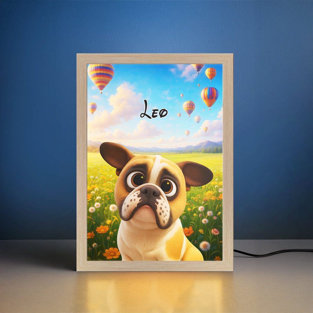 Magical Pet Portrait LED Night Light