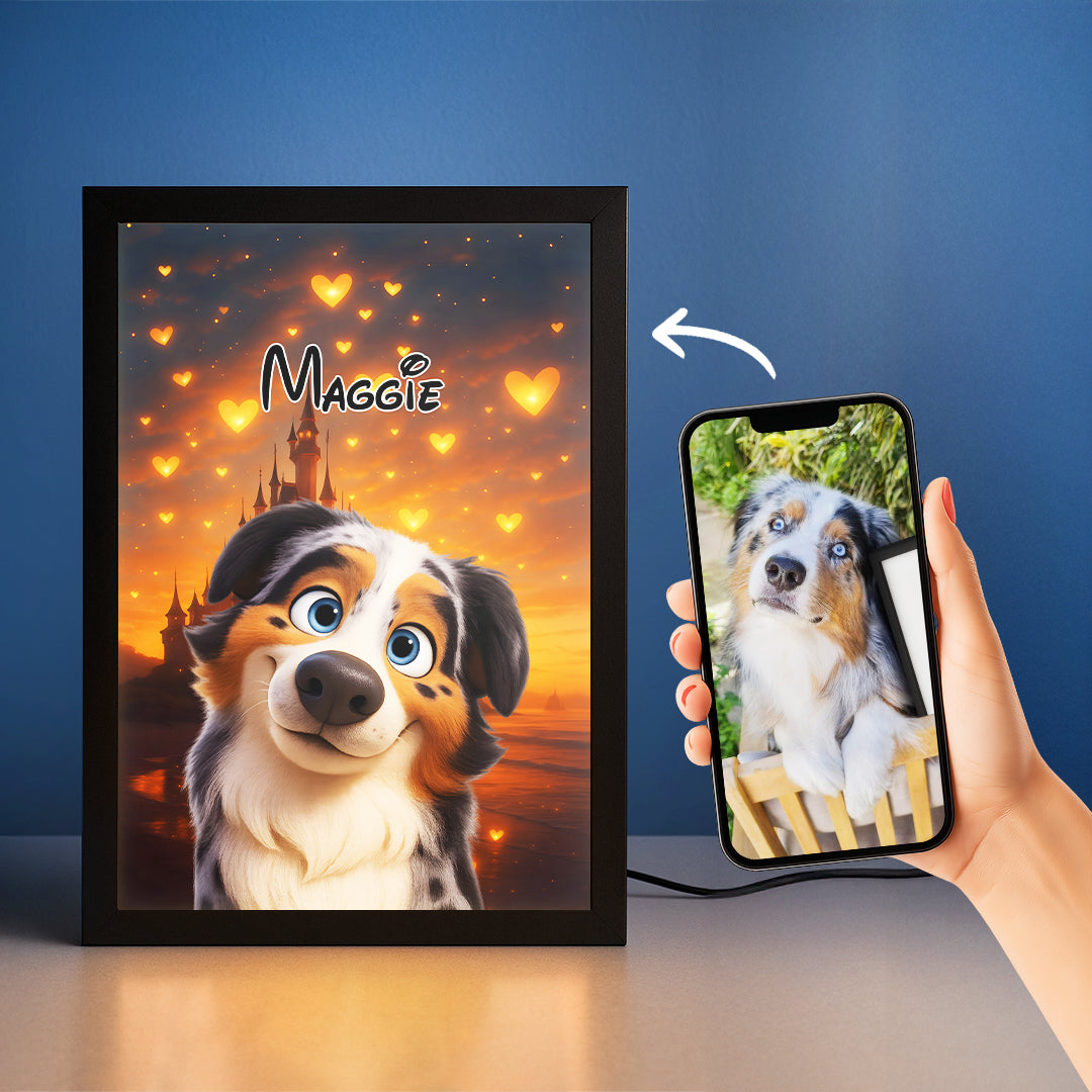 Magical Pet Portrait LED Night Light