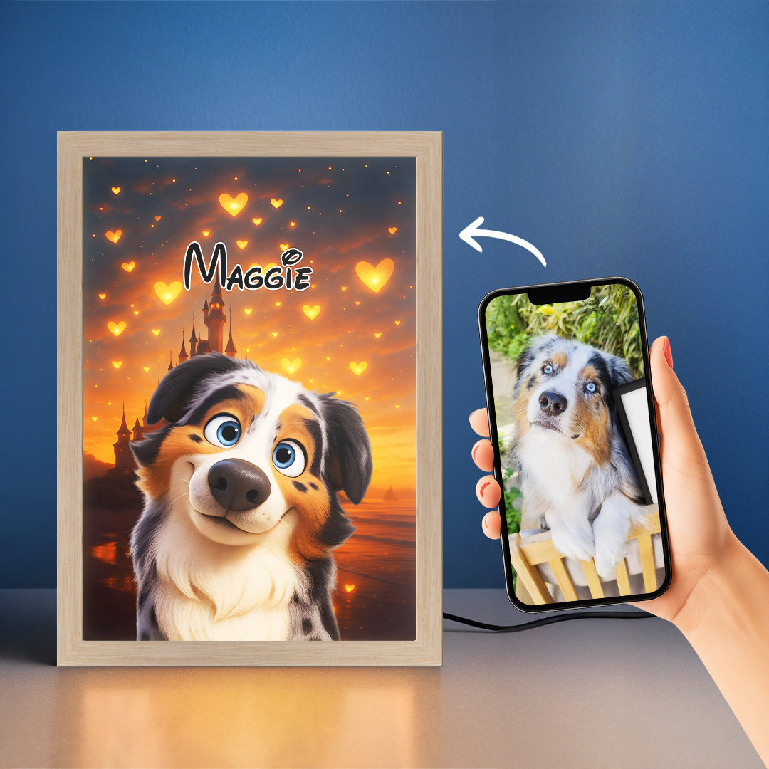 Magical Pet Portrait LED Night Light