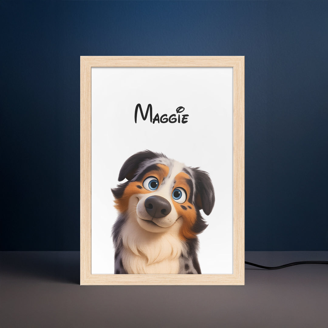Magical Pet Portrait LED Night Light