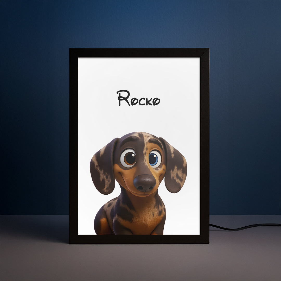 Magical Pet Portrait LED Night Light