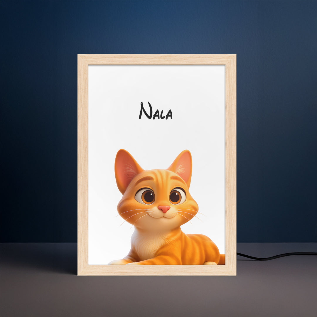Magical Pet Portrait LED Night Light