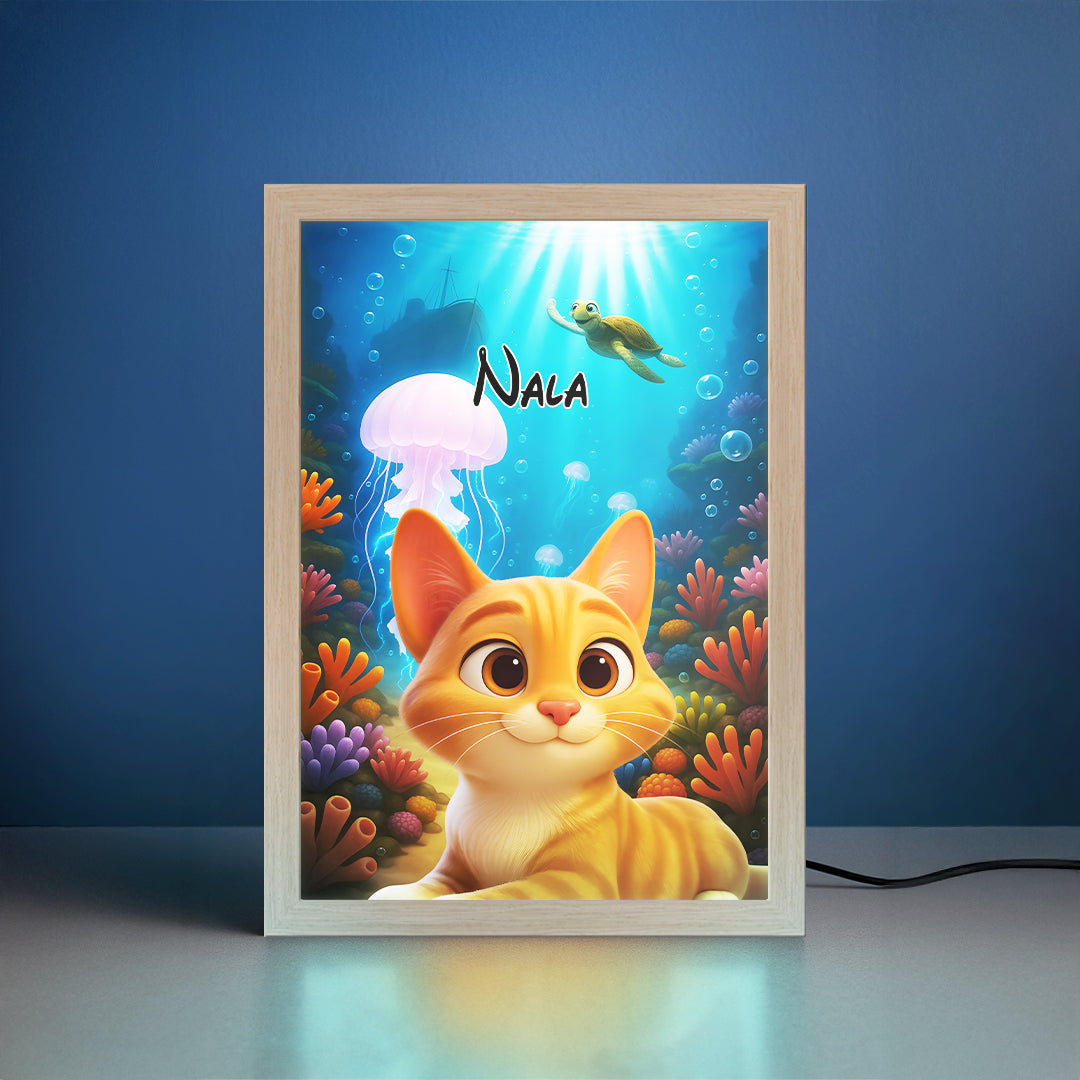 Magical Pet Portrait LED Night Light