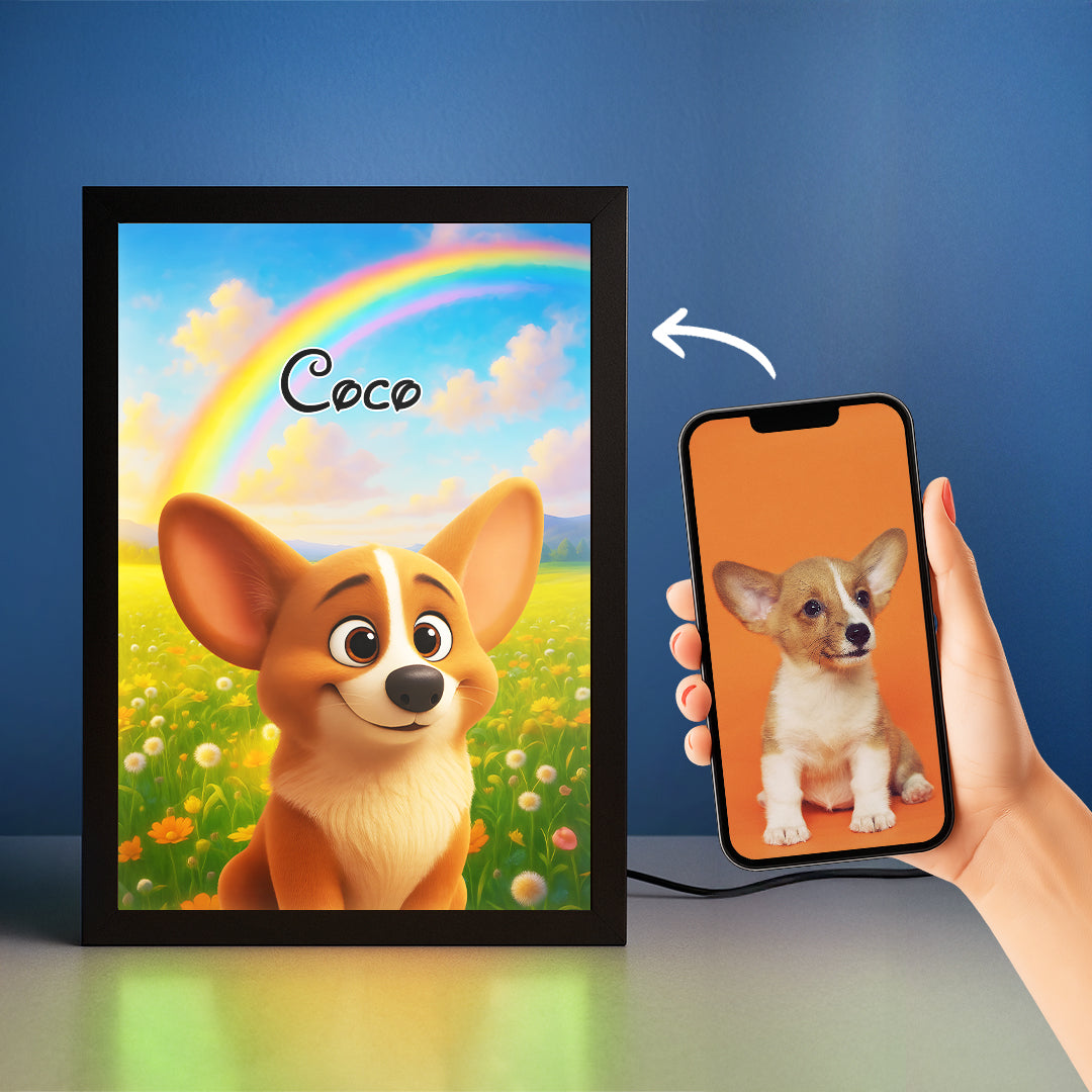 Magical Pet Portrait LED Night Light