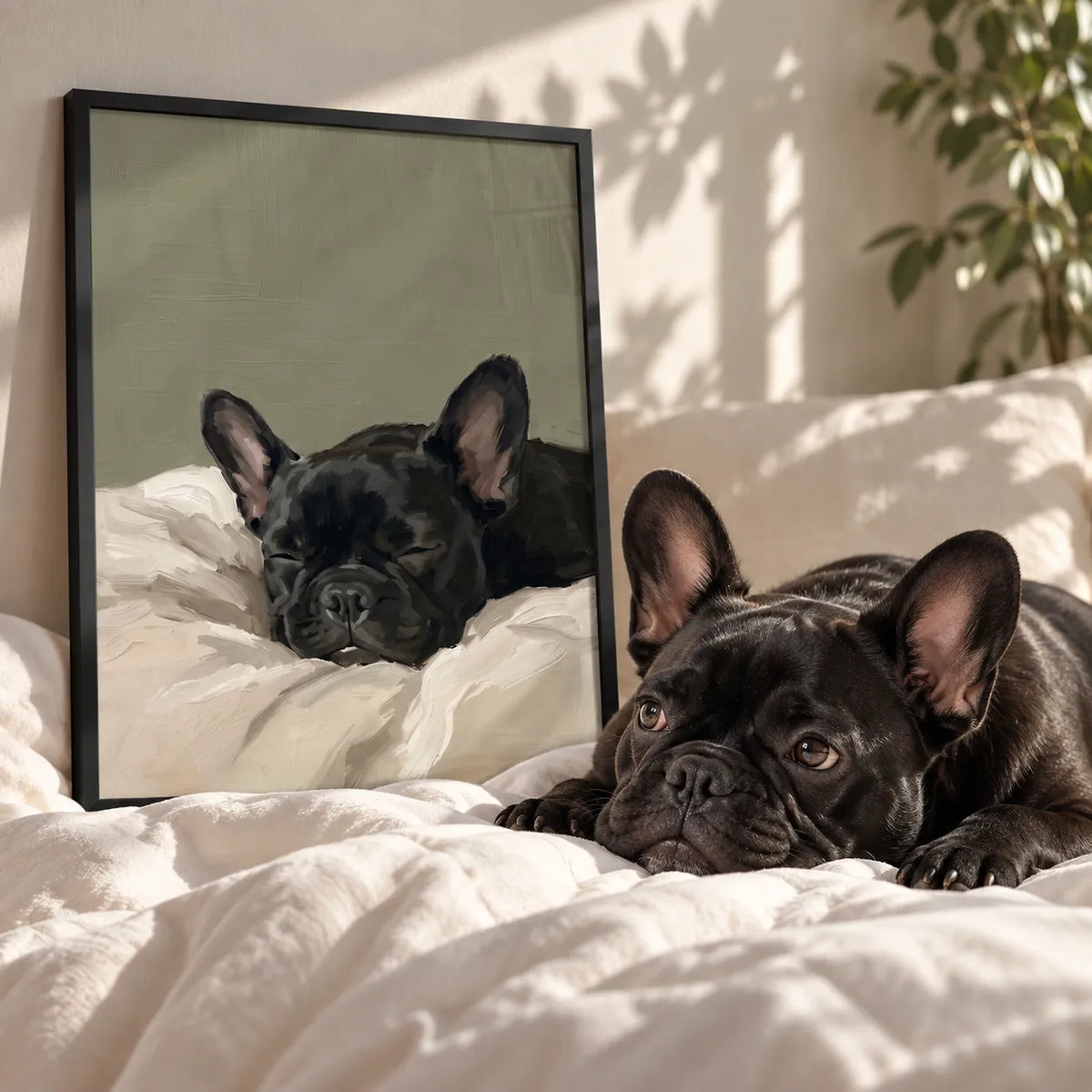 Sleeping Pet Portrait