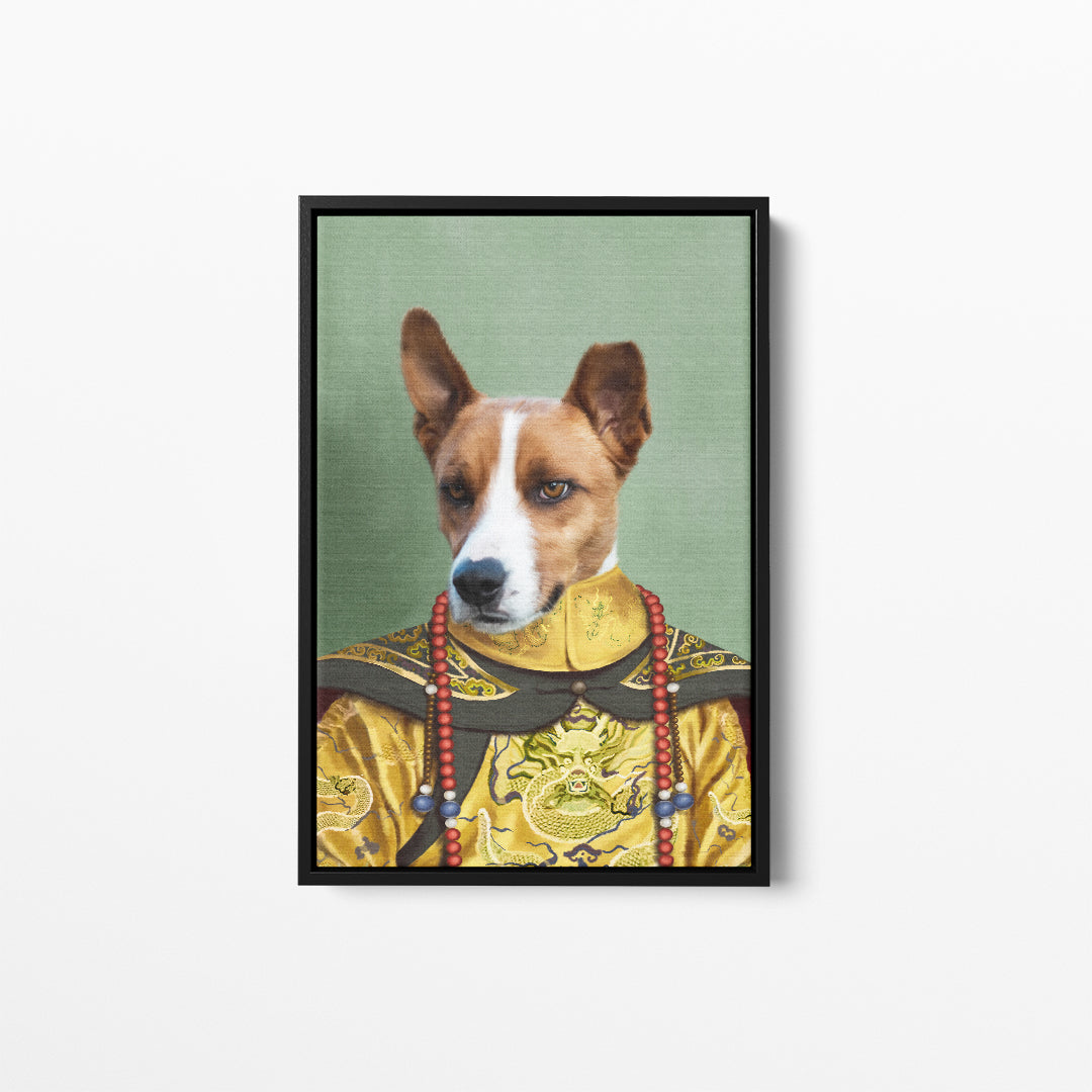 The Chinese Emperor - Custom Pet Canvas