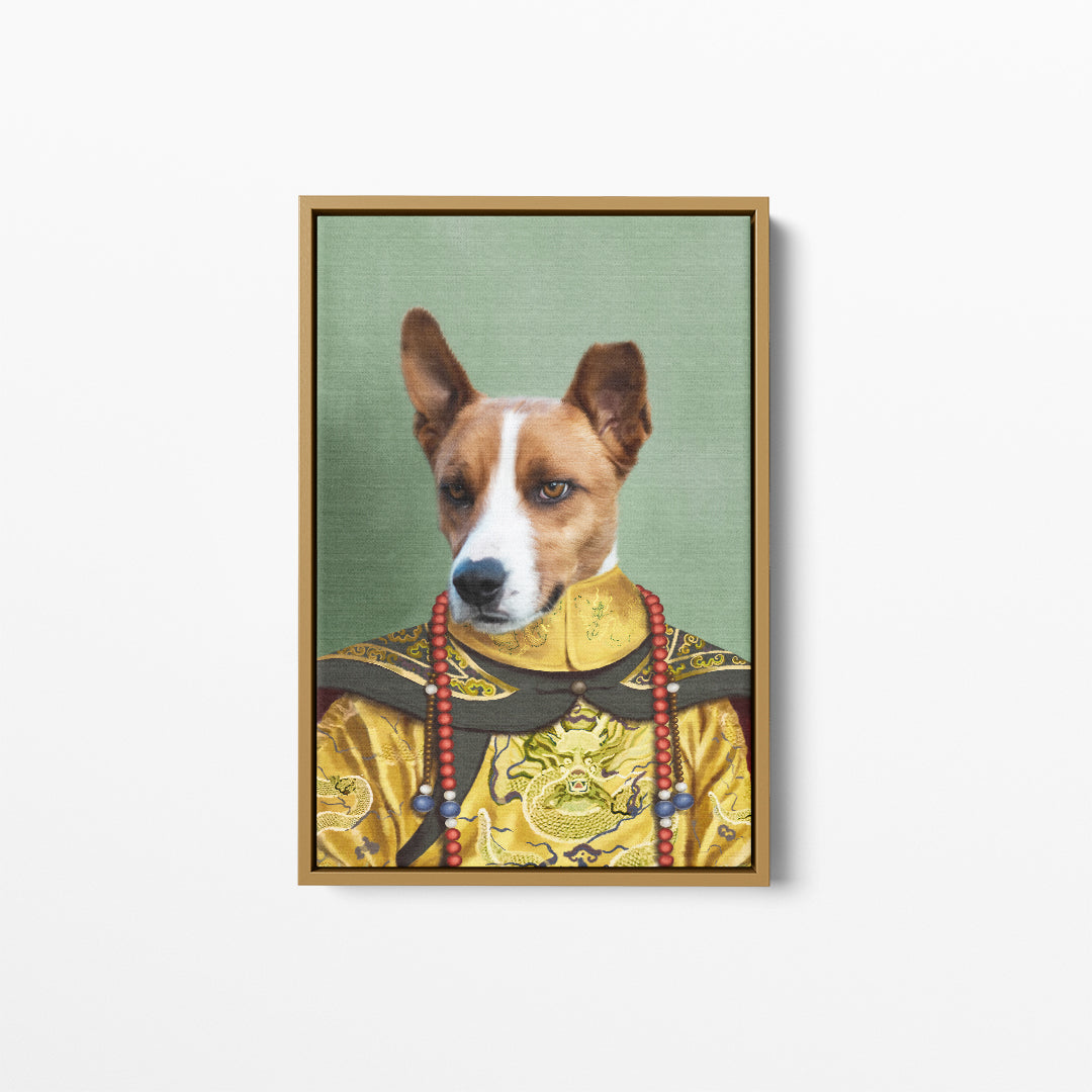 The Chinese Emperor - Custom Pet Canvas