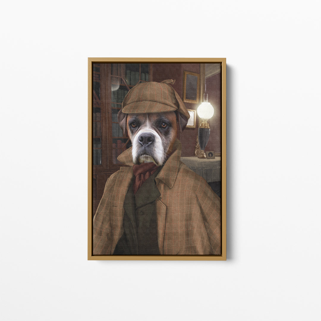 The Detective - Custom Pet Canvas