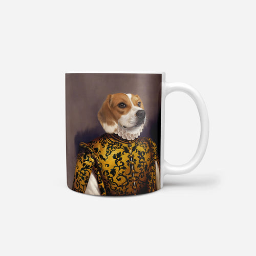 Crown and Paw - Mug The Golden Queen - Custom Mug 11oz