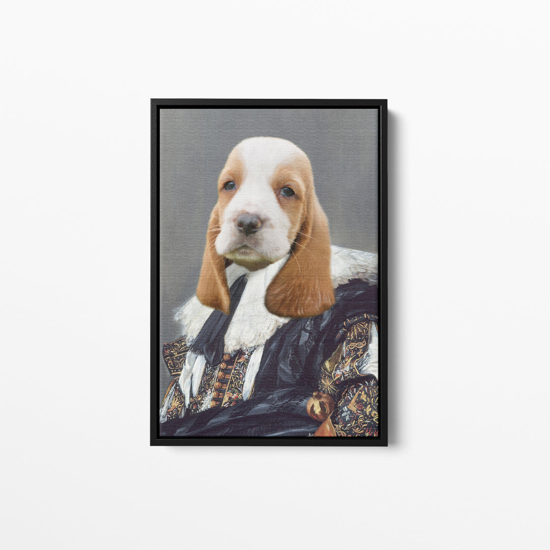 The Laughing Cavalier - Custom Pet Canvas