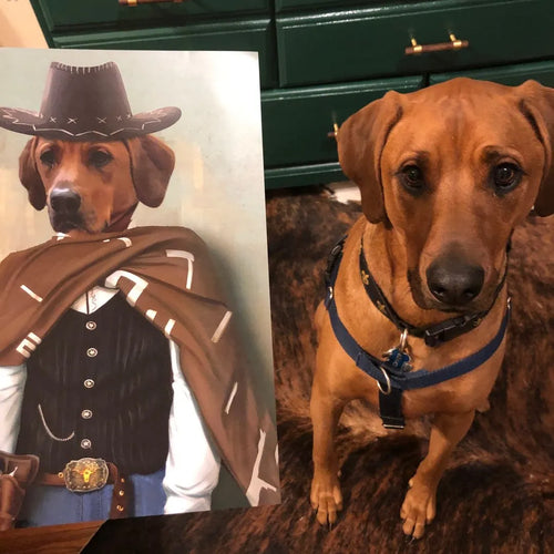 The Lone Ranger - Custom Pet Canvas