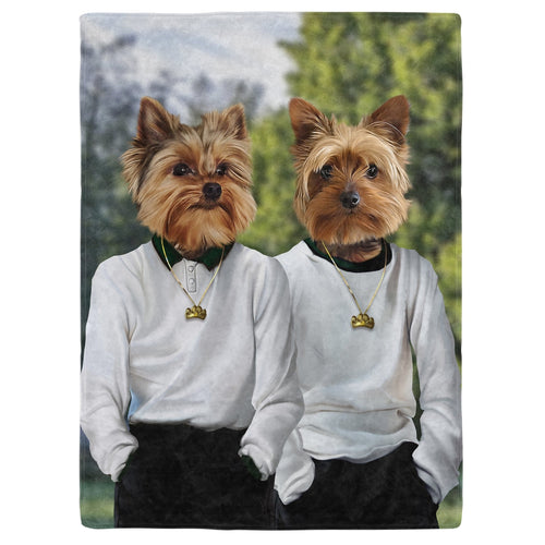 Crown and Paw - Blanket Parent Trap - Custom Pet Blanket