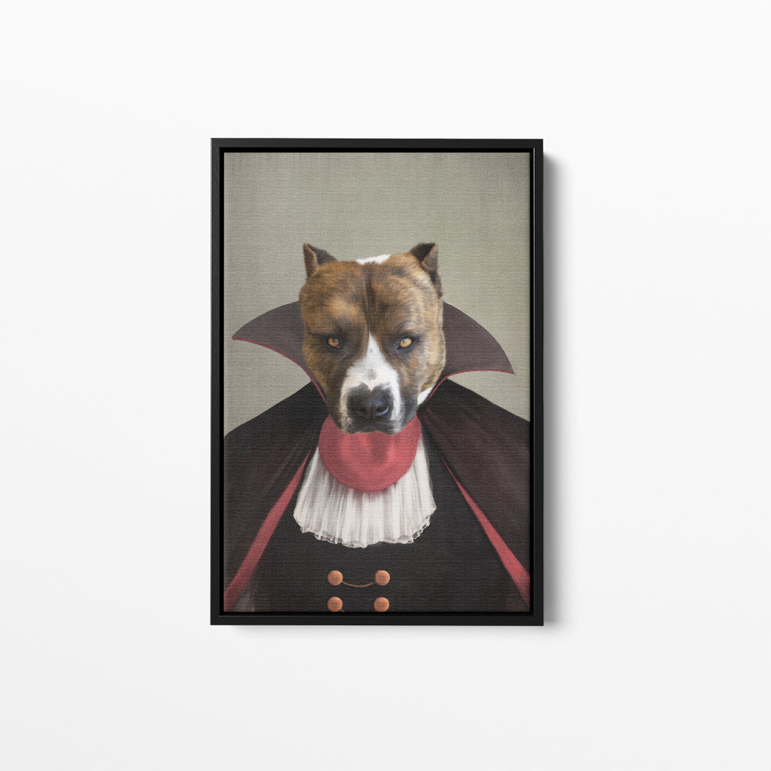 The Vampire - Custom Pet Canvas