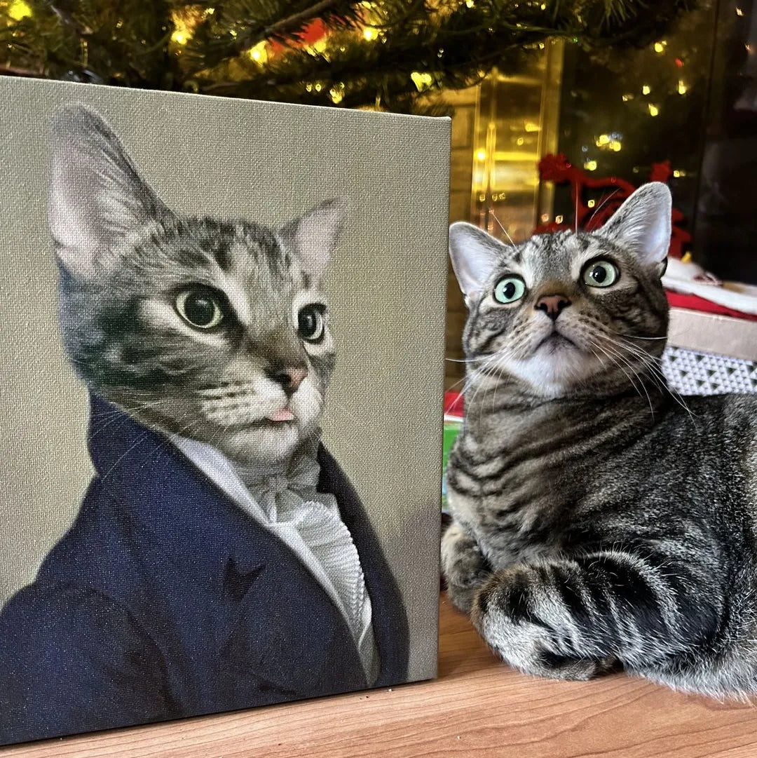 The Ambassador - Custom Pet Canvas