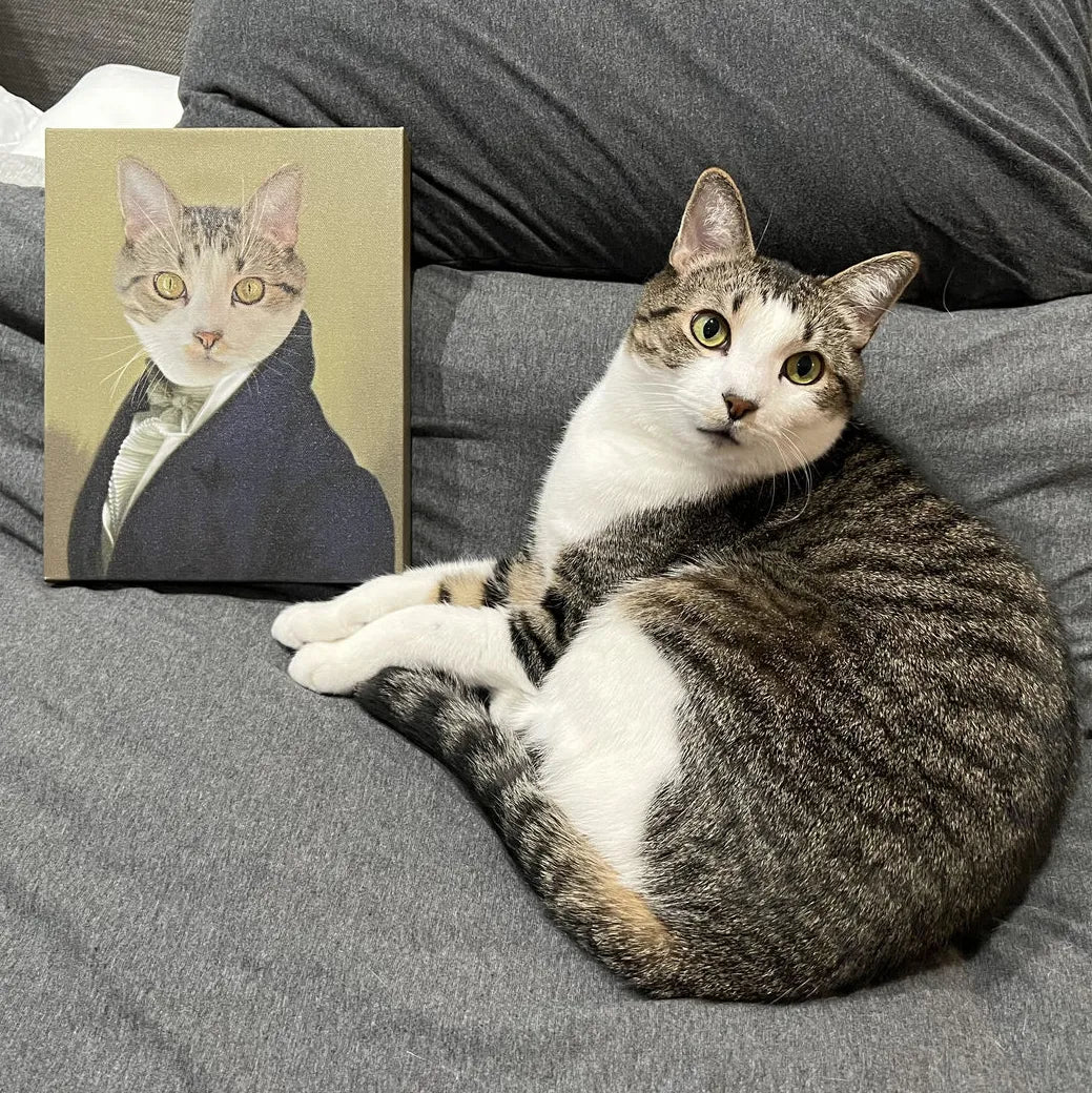 The Ambassador - Custom Pet Canvas