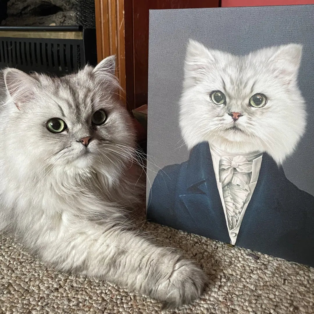 The Aristocrat - Custom Pet Canvas